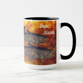 Schule der Lachse, Hoffnung - 15 Unze. Kombinierte Tasse