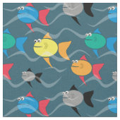 Schule des Fisch-Gewebes Stoff (Nahaufnahme)
