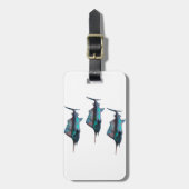 SCHULE DES POWERS GEPÄCKANHÄNGER (Vorderseite vertikal)