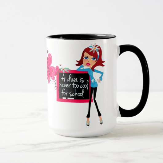 Schule Diva Tasse (Rechts)