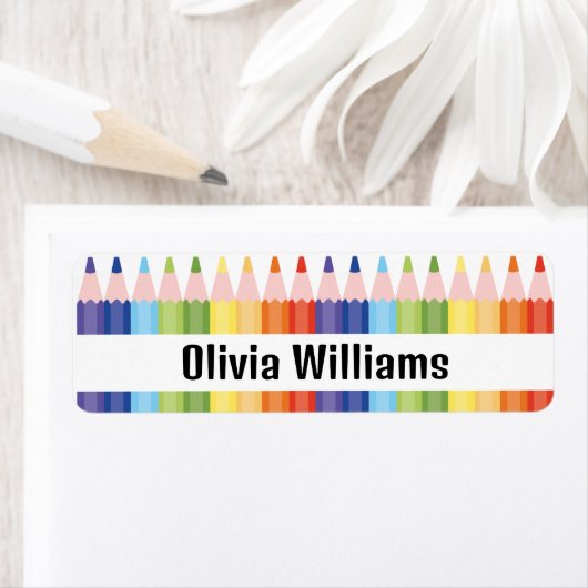 Schule Einfache farbenfrohe Stifte zurück zur Schu (Insitu)