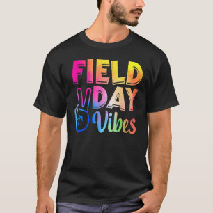 SCHULE FELD TAG Spaß Gefärbte Krawatte Feldlehrer T-Shirt