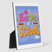 Schule Fotoplatte (Seite)