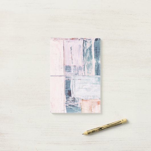 Schule für abstrakte Kunst/Büro Post-it Klebezettel (Auf Schreibtisch)