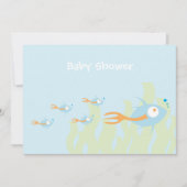 Schule für Bio Planeten-Dusche Einladung (Vorderseite)