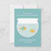 Schule für Fischunterricht Einladung (Vorderseite)