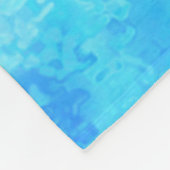 Schule für Hammerhead-Haie in der Silhouette Fleecedecke (Ecke)