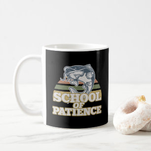 Schule für Patientenfischerei Kaffeetasse
