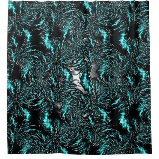 Schule für Seepferde....... Duschvorhang (Vorderseite)