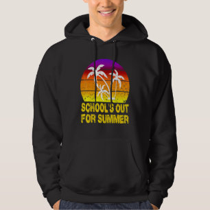Schule für Sommersonne Vintag für junge Mädchen Hoodie