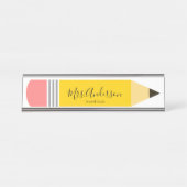 Schule für Soziallehrer Schreibtischnamensplakette (Vorderseite )