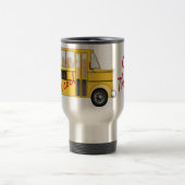 Schule ist Cool Gelber Schulbus Reisebecher (Mittel)
