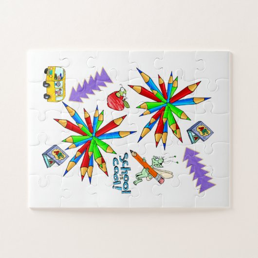 Schule ist Cool Jigsaw Puzzle (Horizontal)