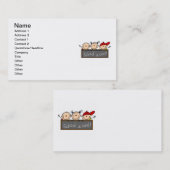 Schule ist cool visitenkarte (Vorne/Hinten)