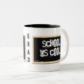 Schule ist coole Tasse (VorderseiteRechts)