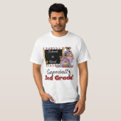 Schule ist cooler besonders 2. Grad T-Shirt (Vorne ganz)