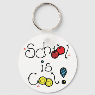 Schule ist cooler Schlüsselanhänger