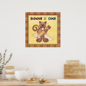 Schule ist Cooles Poster (Küche)