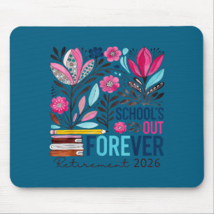 Schule ist für immer vorbei Ruhestand pensioniert Mousepad