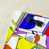 "SCHULE IST FÜR SOMMER AUS" Strandtuch. Strandtuch (Beispiel)