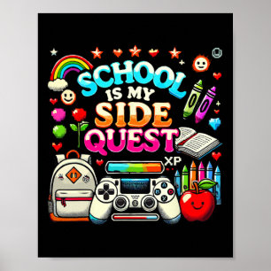 Schule ist meine Nebenquest Gaming-CK-To-School-Vi Poster
