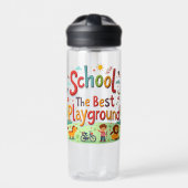 Schule ist Spaß - nein1 Trinkflasche (Vorderseite)