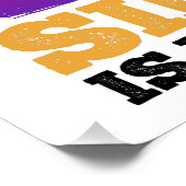 Schule ist wichtig, aber Gesang ist wichtig Poster (Ecke)