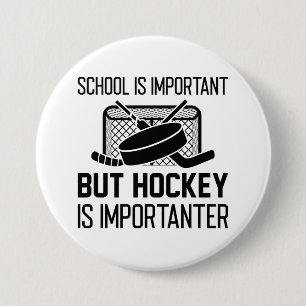 Schule ist wichtig, aber Hockey ist wichtiger Button