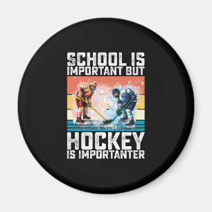 Schule ist wichtig, aber Hockey ist wichtiger Magnet