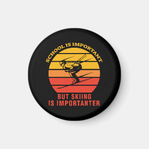 Schule ist wichtig, aber Skifahren ist wichtiger Magnet