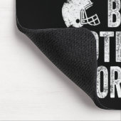 Schule ist wichtig Fußball ist wichtiger Fußball F Mousepad (Ecke)