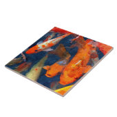 Schule Koi II Fliese (Seite)