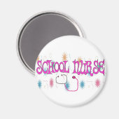 SCHULE KRANKENKASSE Einzigartige Geschenke Magnet (Vorderseite/Rückseite)