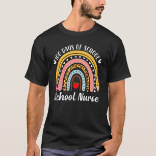 Schule Krankenschwester 100 Tage Liebe Schule Rain T-Shirt