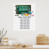 Schule / Lehrer / Klassenposter Poster (Küche)