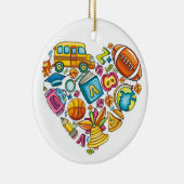 Schule / Lehrer - SRF Keramikornament (Rechts)