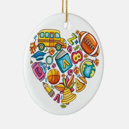 Schule / Lehrer - SRF Keramikornament (Rechts)