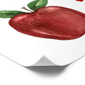 Schule / Lehrerin Begrüßungspapier - SRF Poster (Ecke)