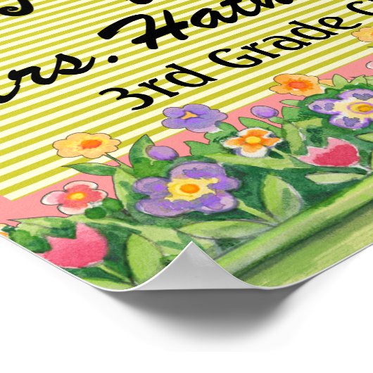 Schule - Lehrerstuhl Willkommen - SRF Poster (Ecke)