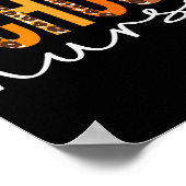 Schule Leopard Squad Niedlich Herbst Dank Poster (Ecke)