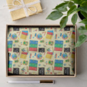 Schule ordnet Lehrer-Spaß an Seidenpapier (Geschenk)