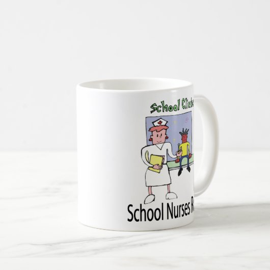 Schule pflegt Felsen-Tasse Kaffeetasse (VorderseiteRechts)