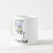 Schule pflegt Felsen-Tasse Kaffeetasse (Vorderseite Links)