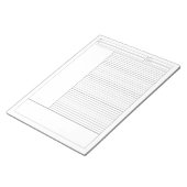 Schule / Projekt-Linke Note Pad Notizblock (angewinkelt)