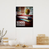 Schule Psychologin Office Poster Print (Küche)