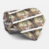 Schule RAPHAEL von Athen (Plato und Aristoteles) Krawatte (Gerollt)