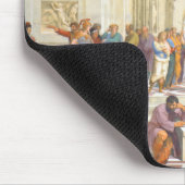 Schule RAPHAEL von Athen (Plato und Aristoteles) Mousepad (Ecke)