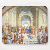 Schule RAPHAEL von Athen (Plato und Aristoteles) Mousepad (Vorne)