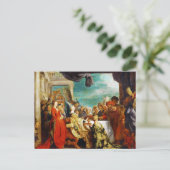 Schule Rubens - Alboin und Rosamunde Peter Paul Postkarte (Stehend Vorderseite)