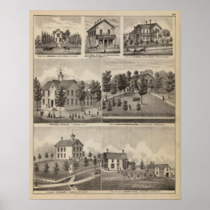 Schule, Seminar, Residenzen, Minnesota Poster